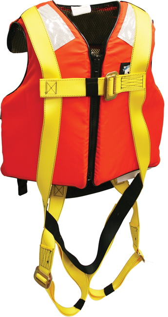 French Creek 631 Life Jacket Series Full Body Harness from Columbia Safety