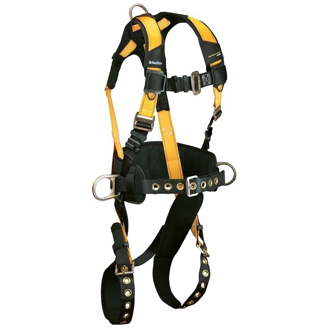 FallTech Journeyman Flex Steel 3D Construction Belted Full Body Harness from Columbia Safety