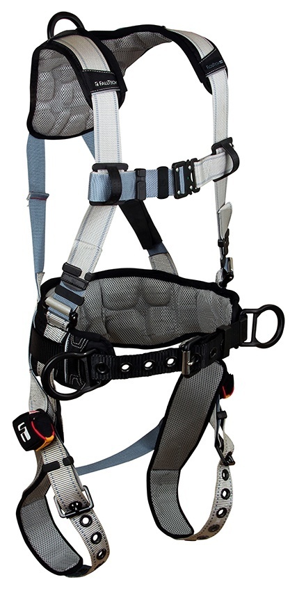 FallTech FlowTech LTE Belted 3 D-Ring Harness with Trauma Relief from Columbia Safety