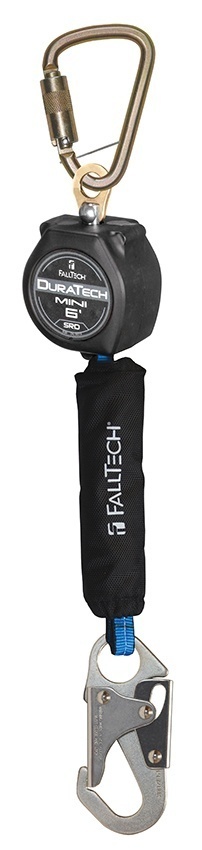 FallTech DuraTech Mini SRD with Steel Snap Hook - 6 Foot from Columbia Safety