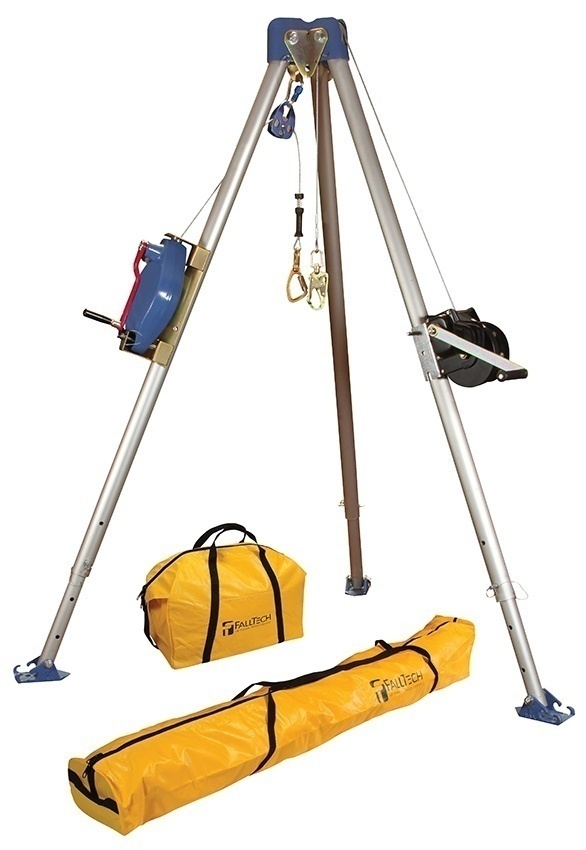 FallTech 7504 Tripod Kit With Galvanized Cable from Columbia Safety