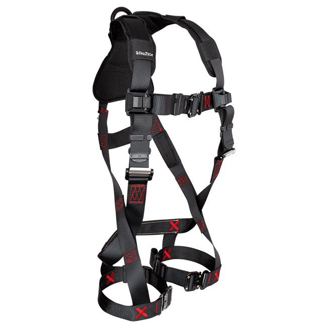 FallTech FT-Iron 1 D-Ring Non-Belted Harness with Quick Connect Buckle Leg Adjustment from Columbia Safety