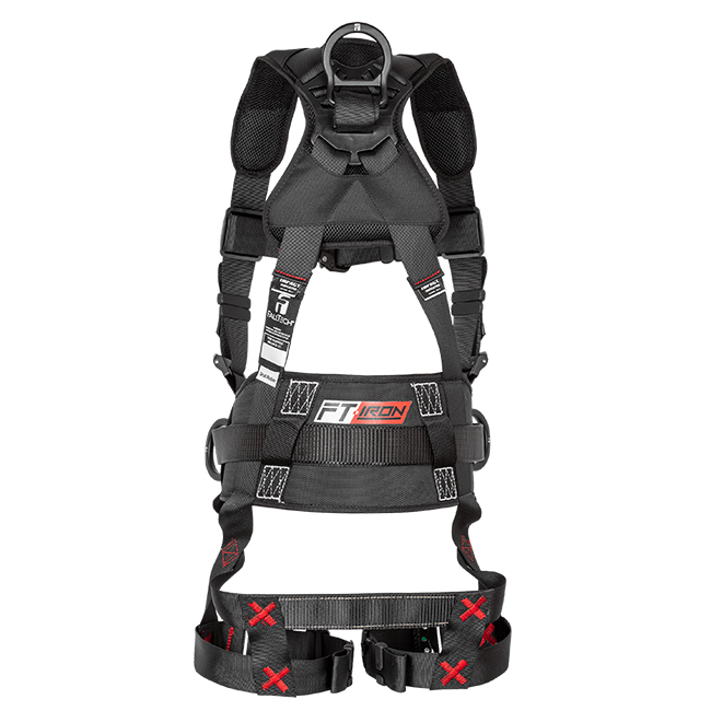 FallTech Iron 3 D-Ring Construction Harness with Quick Connect Legs from Columbia Safety