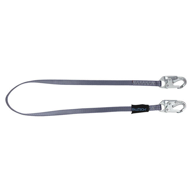 FallTech 6 Foot Web Restraint Lanyard with Steel Snap Hooks from Columbia Safety