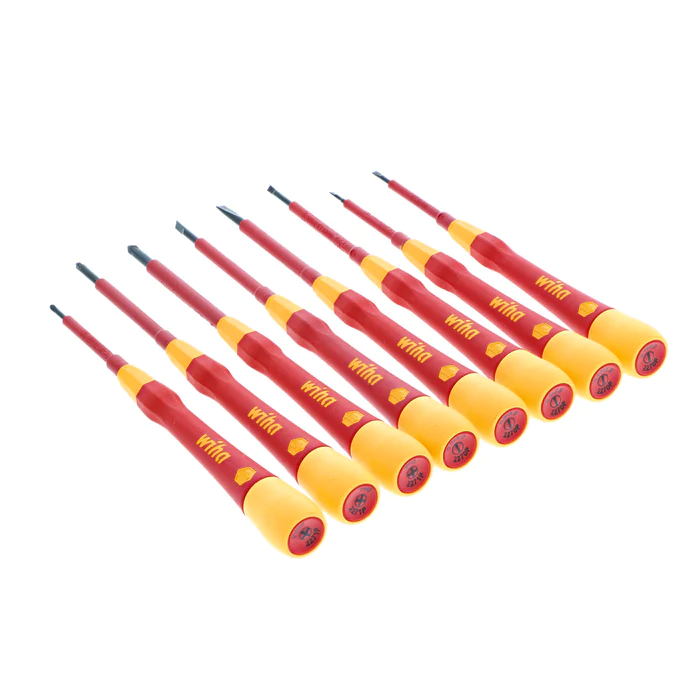 Wiha Tools 8-Piece Insulated PicoFinish Precision Screwdriver Set from Columbia Safety