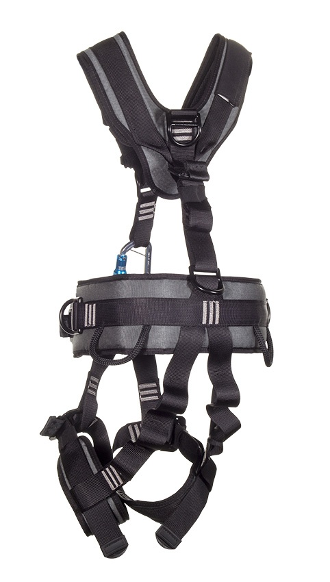 French Creek 22030B-BLK Navigator Rope and Rescue Harness from Columbia Safety