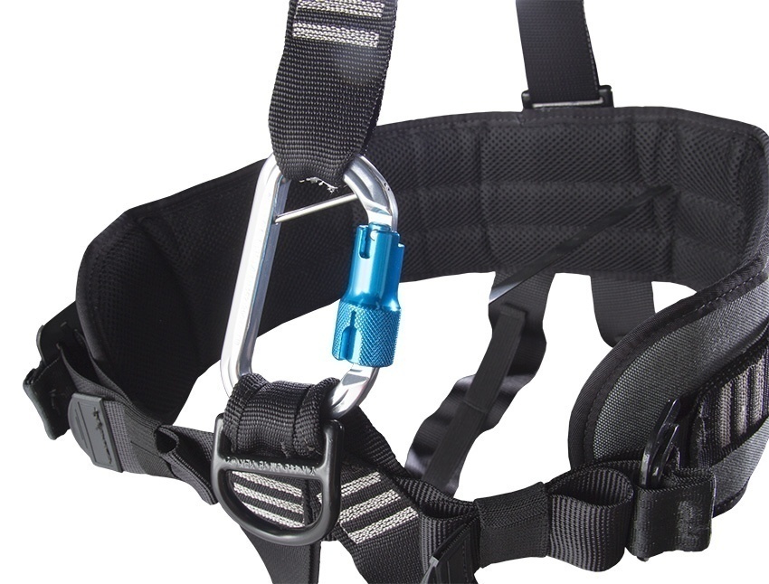 French Creek 22030B-BLK Navigator Rope and Rescue Harness from Columbia Safety