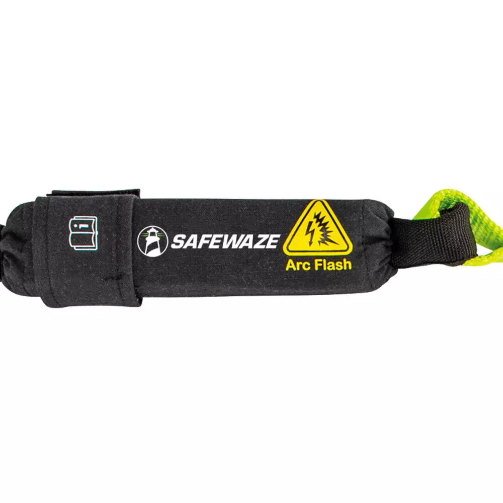 Safewaze Arc Flash 6 Foot Energy Absorbing Lanyard with Snap Hook from Columbia Safety