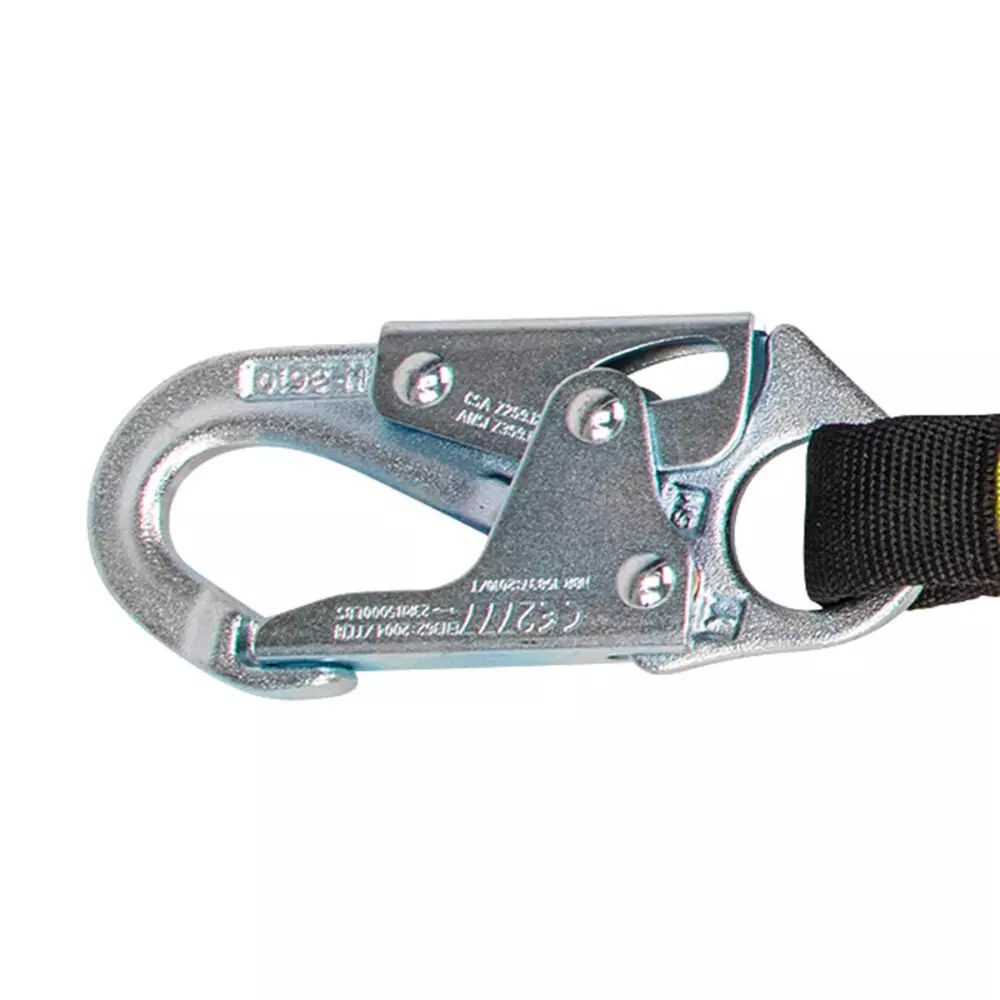 Safewaze Arc Flash 6 Foot Energy Absorbing Lanyard with Snap Hook from Columbia Safety