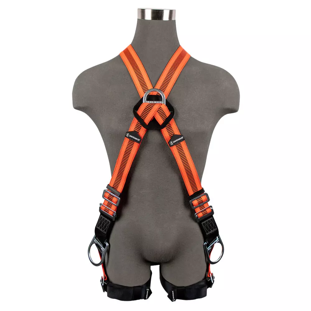 SafeWaze V-Line Cross Over 4 D-Ring Harness | FS99281-EFD-X from Columbia Safety