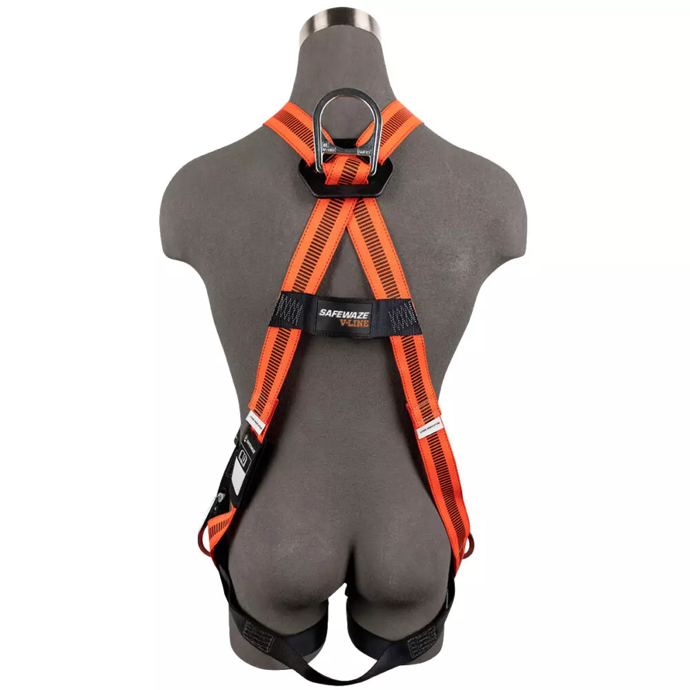 SafeWaze V-Line Cross Over 4 D-Ring Harness | FS99281-EFD-X from Columbia Safety