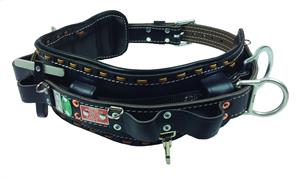 Bashlin Black In-Line 4 D-ring Belt 88X4D from Columbia Safety