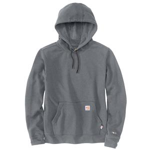 Carhartt FR Force Midweight Hooded Sweatshirt- Granite Heather from Columbia Safety