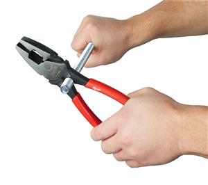 Milwaukee High-Leverage Lineman's Pliers with Thread Cleaner 48-22-6503 from Columbia Safety