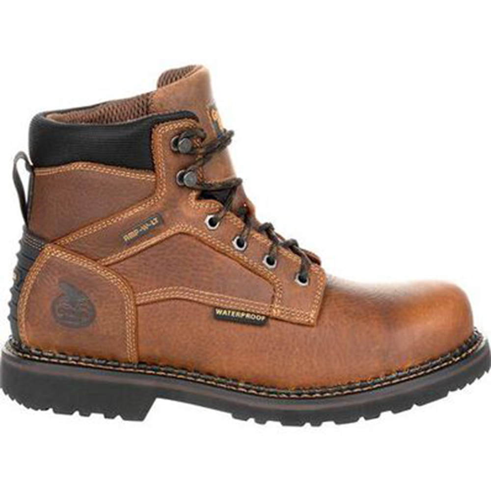 Georgia Boot Giant Revamp Waterproof 6 Inch Work Boots with Steel Toe from Columbia Safety