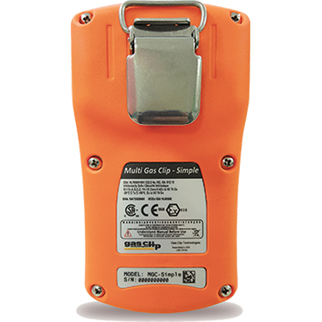 Gas Clip Multi Gas Clip Simple from Columbia Safety