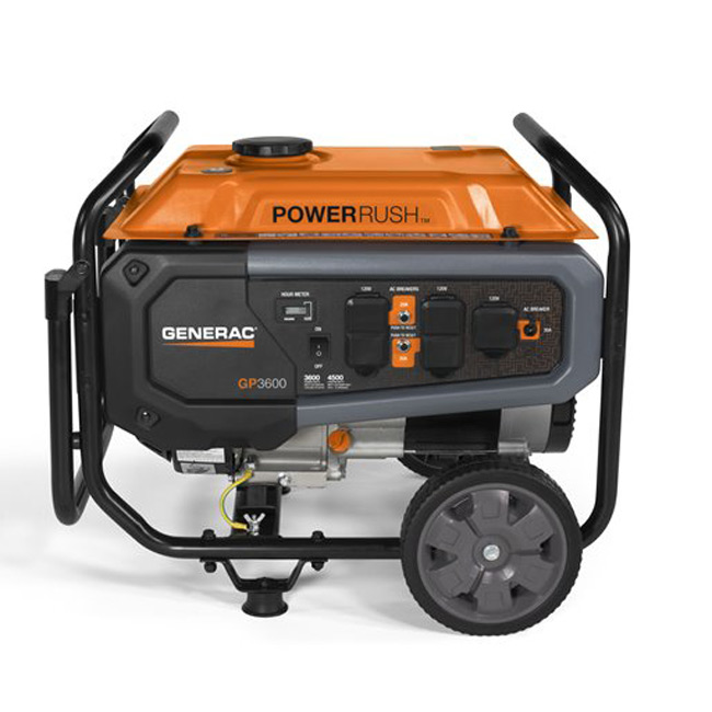 Generac GP Series 3600 Portable Generator from Columbia Safety