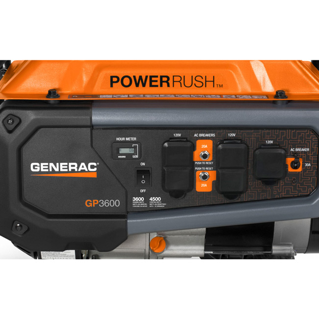 Generac GP Series 3600 Portable Generator from Columbia Safety