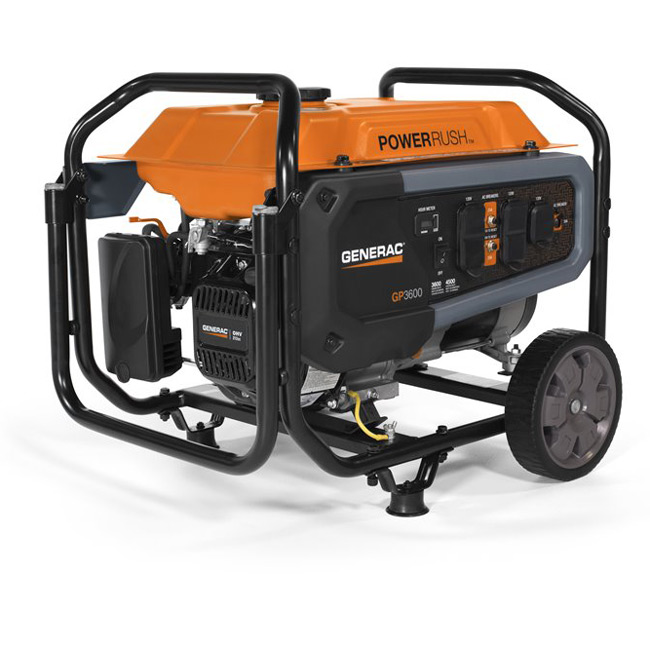 Generac GP Series 3600 Portable Generator from Columbia Safety