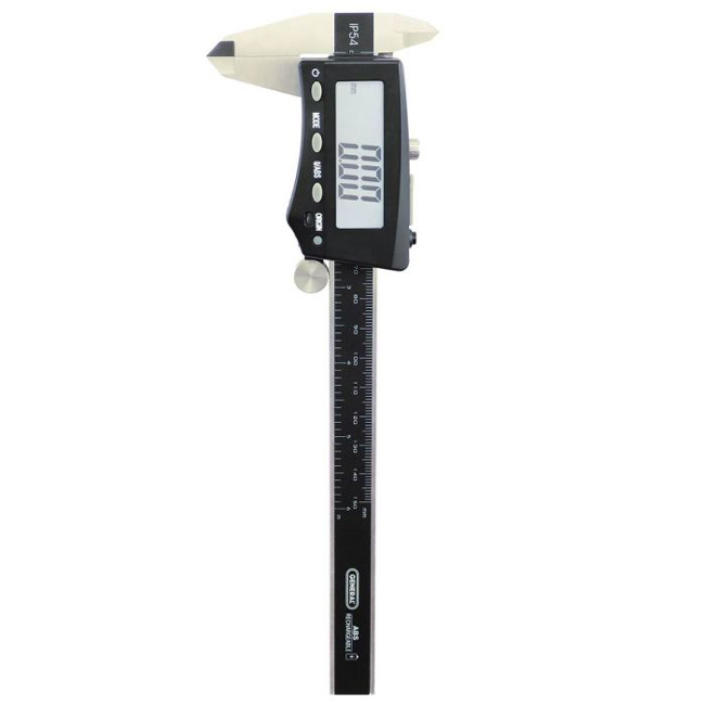 General Tools Stainless Steel Digital Caliper with Smart Connect from Columbia Safety