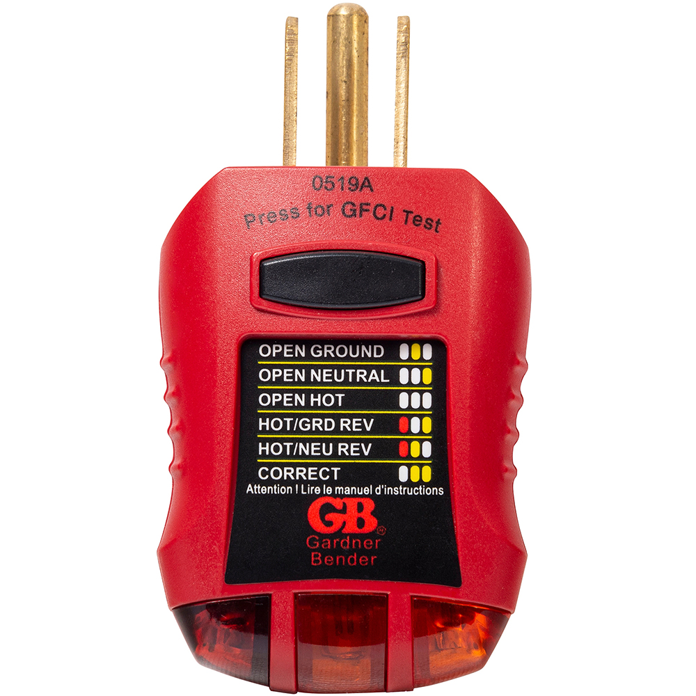 Gardner Bender Ground Fault Receptacle Tester and Circuit Analyzer from Columbia Safety