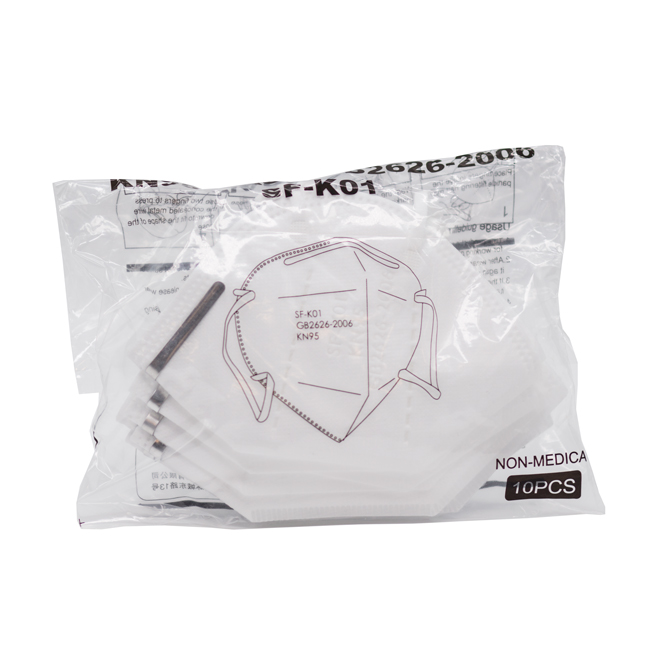 KN95 Lightweight Disposable Particulate Respiratory Protection Face Mask from Columbia Safety