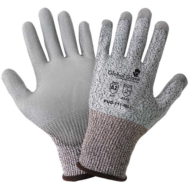 Polyurethane Coated Cut Resistant Gloves (12 Pair) from Columbia Safety