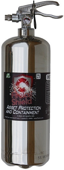 GelTech FireIce Shield 64 FL OZ Asset Protection Canister from Columbia Safety