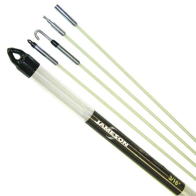 Jameson Fiberglass Glow Fish Rod 3/16 Inch Kit from Columbia Safety