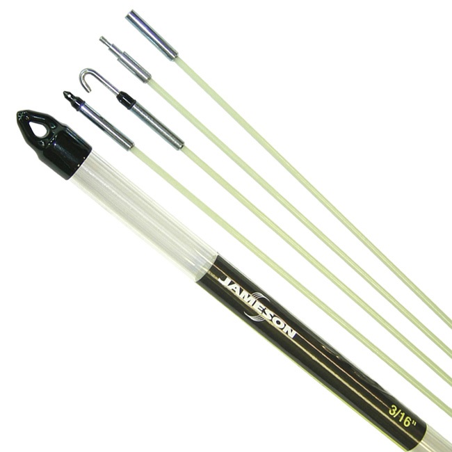 Jameson Fiberglass Glow Fish Rod 3/16 Inch Diameter Kit from Columbia Safety