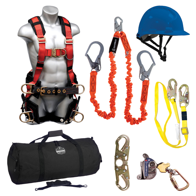 Basic Tower Climbing Fall Protection Kit from Columbia Safety