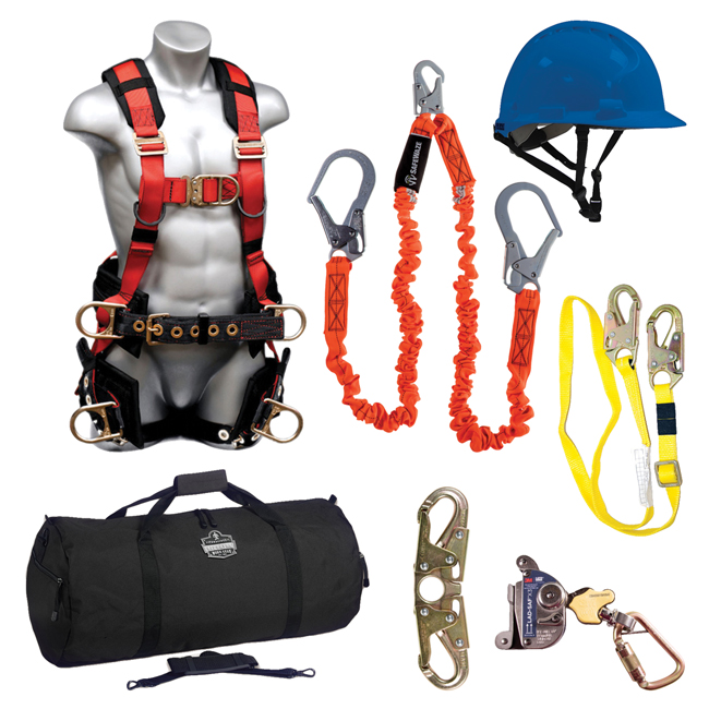 GME Supply 90000 Basic Tower Climbing Fall Protection Kit - Bundled Product  from Columbia Safety