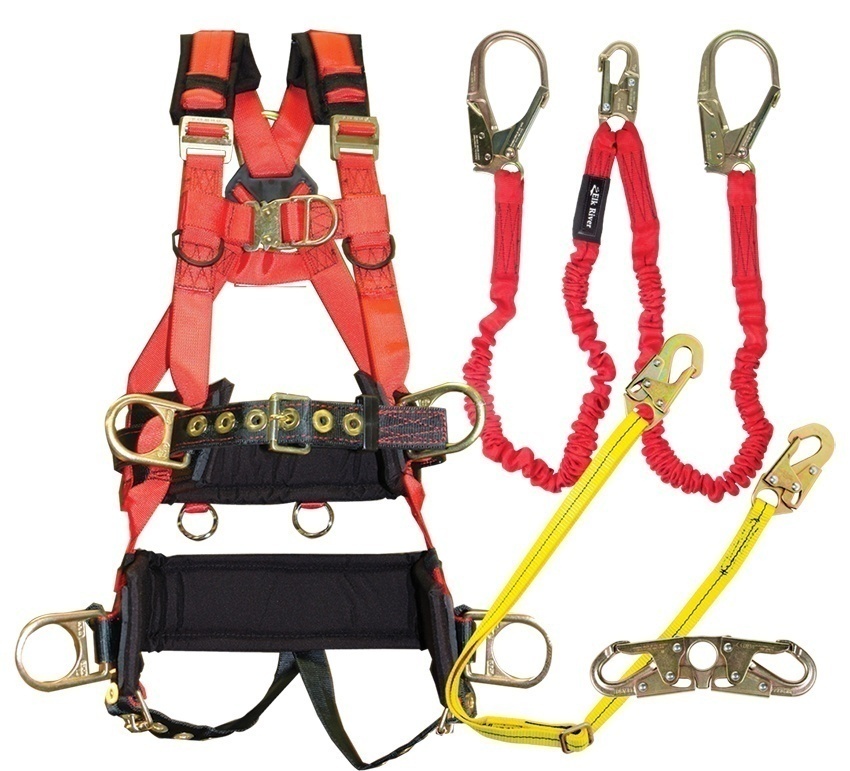 GME Supply 90000 Basic Tower Climbing Fall Protection Kit Bundled