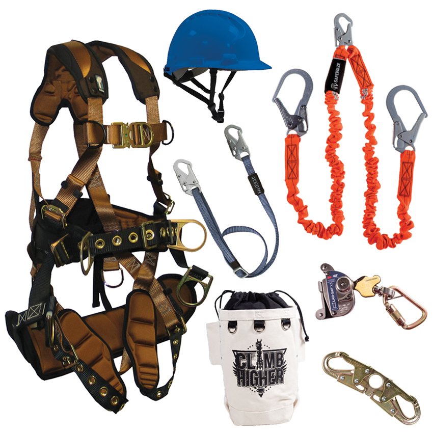 GME Supply 90004 FallTech ComforTech Tower Climbing Kit from Columbia Safety