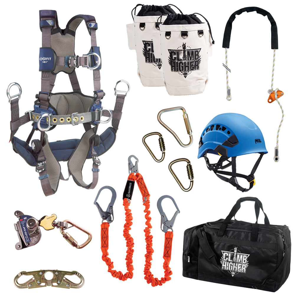 GME Supply 90005 ExoFit X300 Tower Climbing Harness Kit