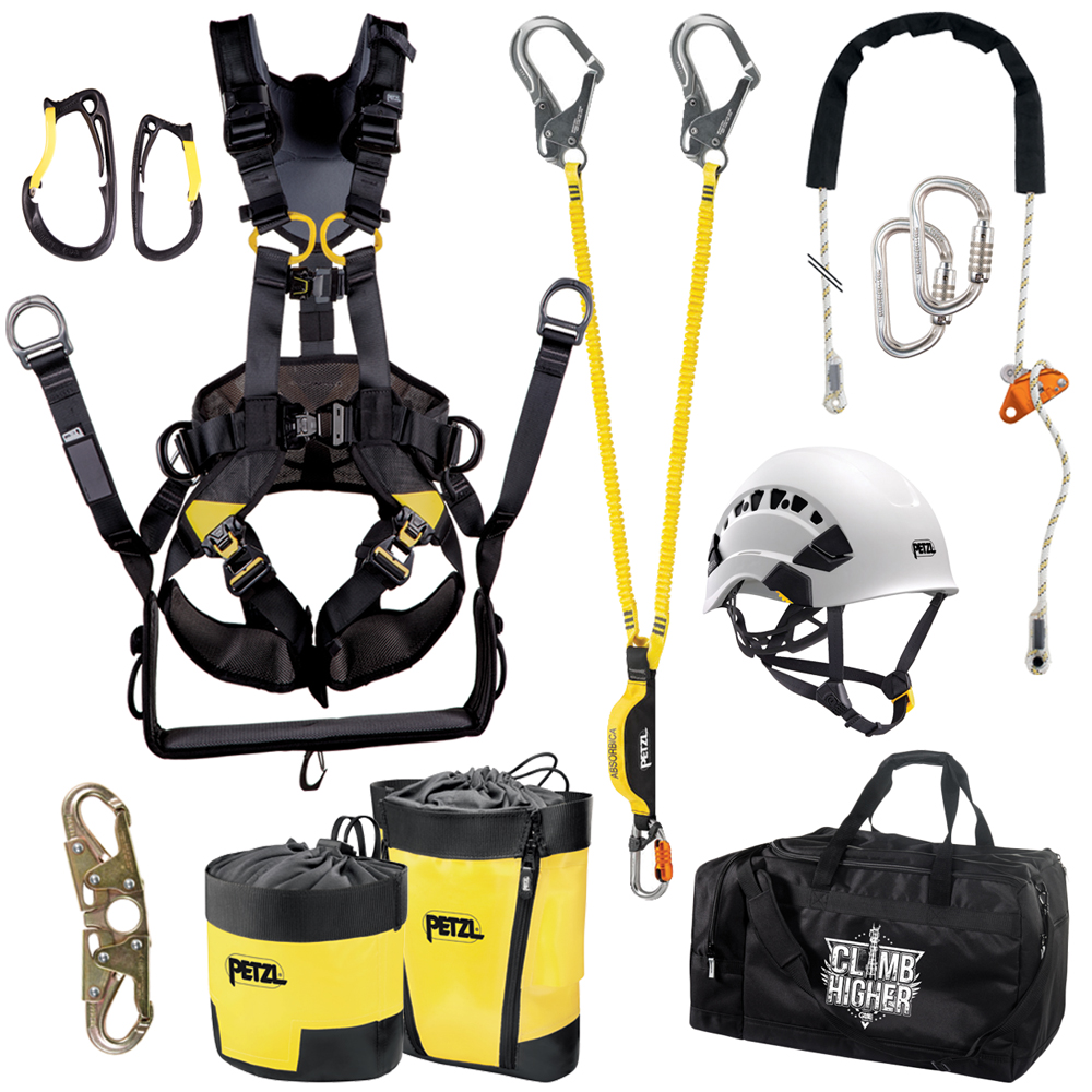 Petzl 90017 Tower Climbing Kit Bundled