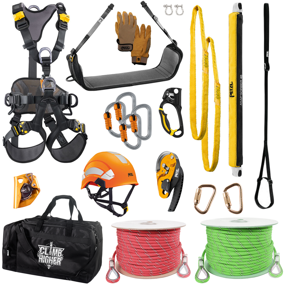 GME Supply Basic Controlled Descent Kit with Rope from Columbia Safety