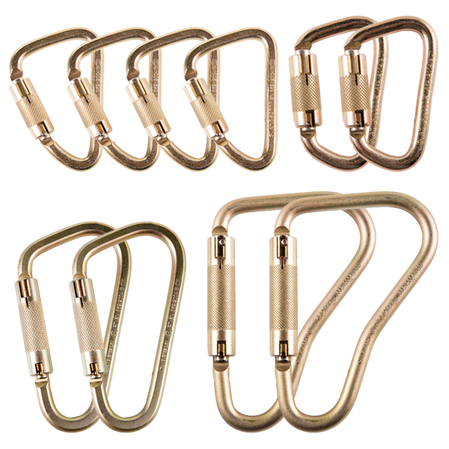 GME Supply Carabiner Variety Pack from Columbia Safety