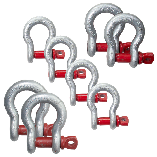 GME Supply Heavy Duty Shackle Pack from Columbia Safety