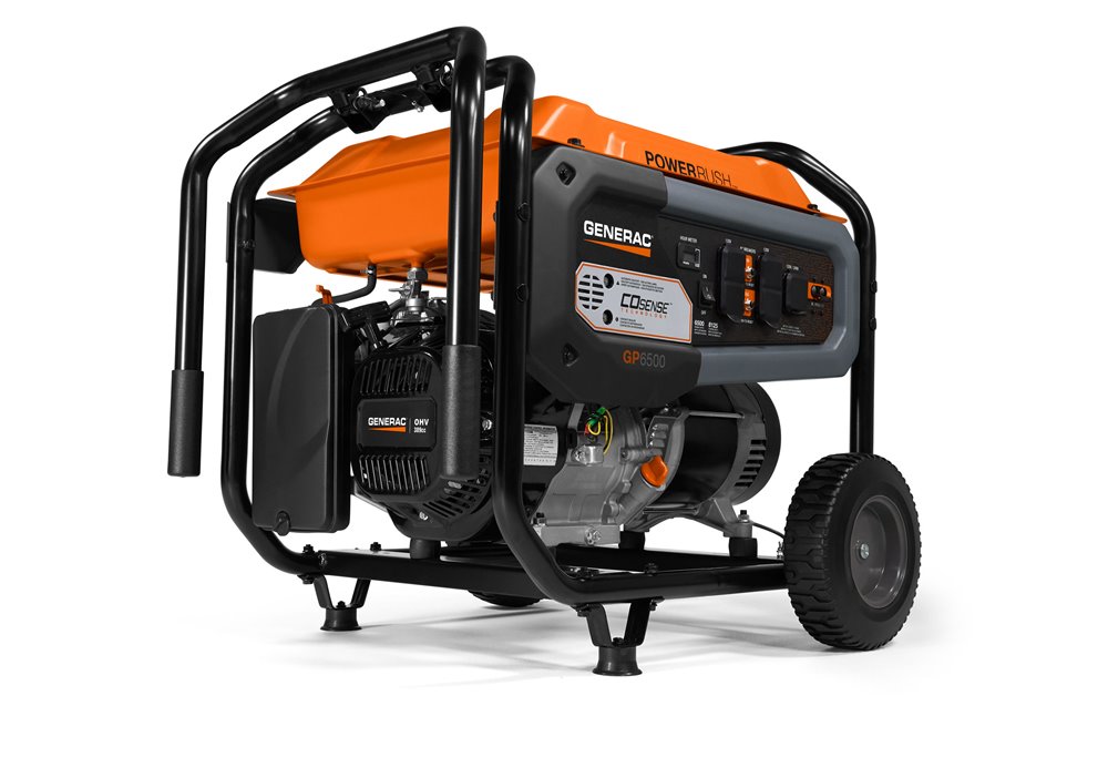 Generac GP Series 6500 Cosense Portable Generator from Columbia Safety