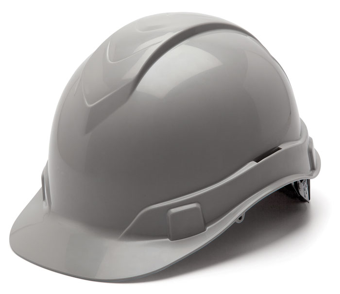Pyramex Ridgeline Cap Style Hard Hat with 4 Point Ratchet Suspension