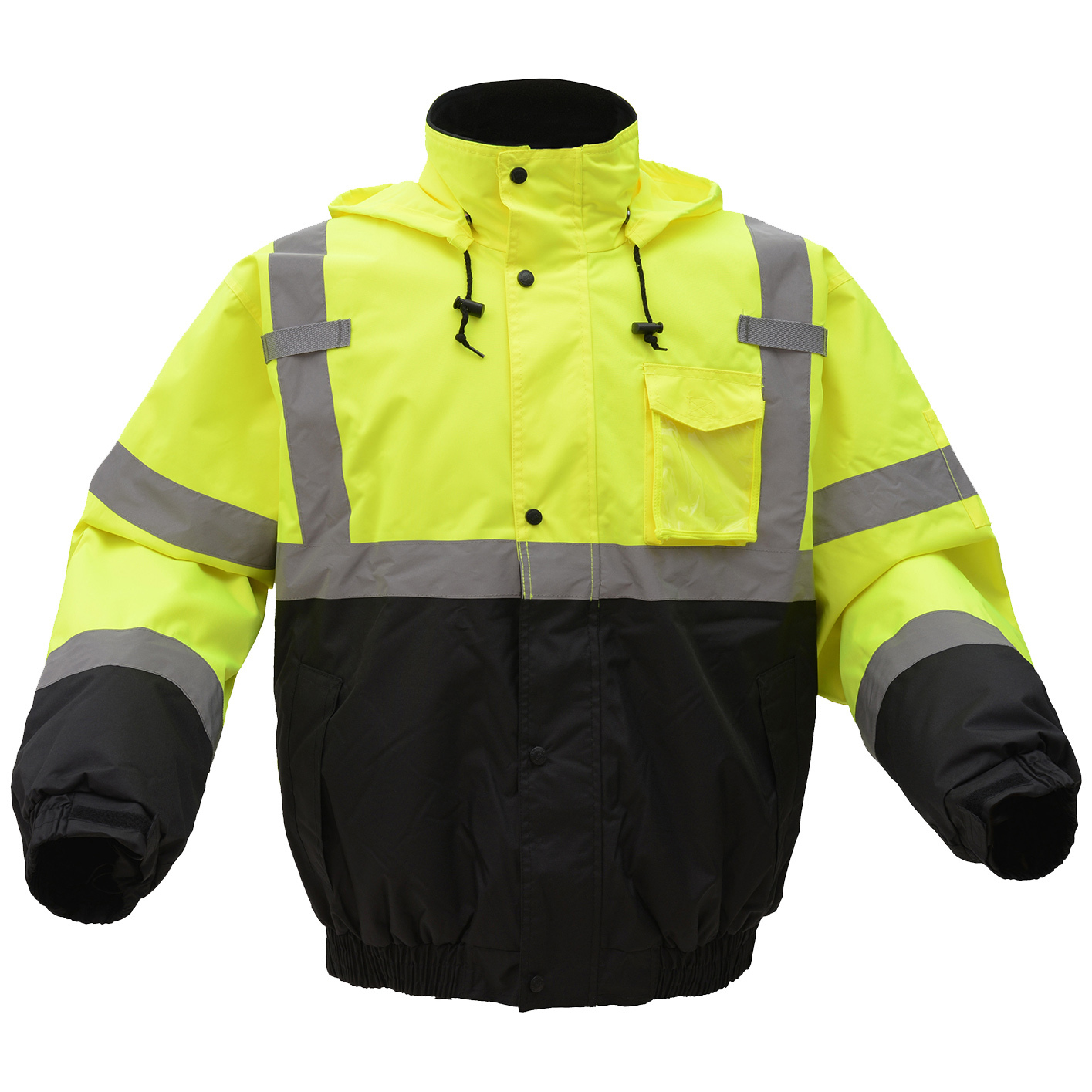 GSS Safety Type R Class 3 Quilt-Lined Bomber Jacket - Yellow from Columbia Safety