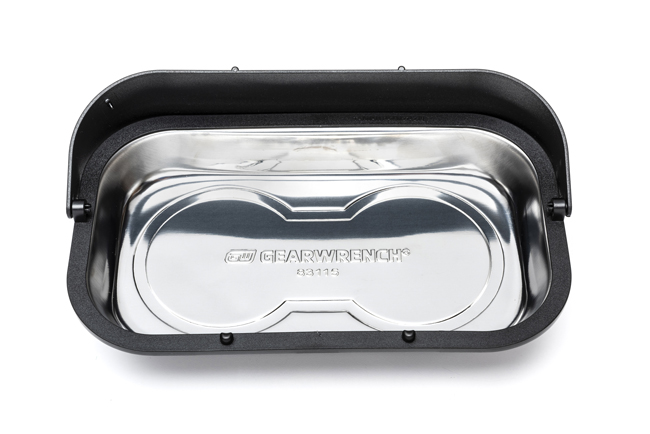 GearWrench 9-1/2 Inch Rectangular Universal Magnetic Parts Tray from Columbia Safety