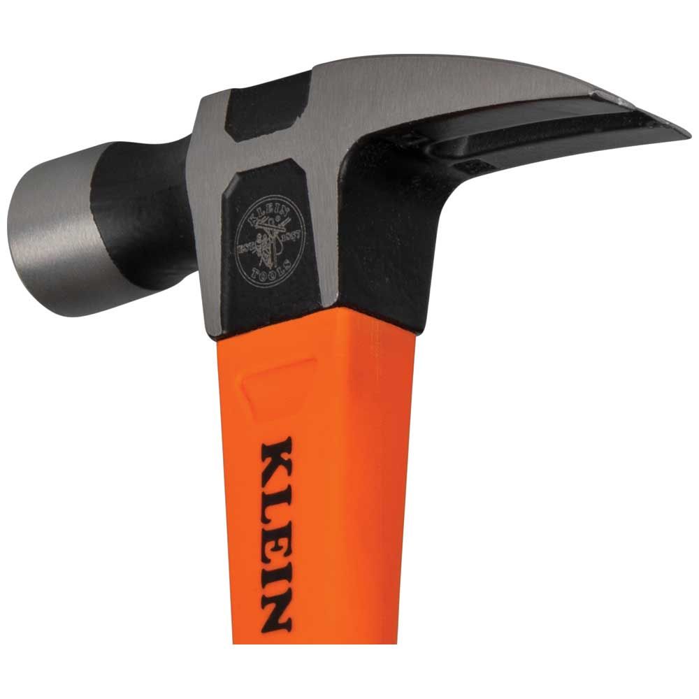 Klein Tools 20 Ounce 13 Inch Straight Claw Hammer from Columbia Safety