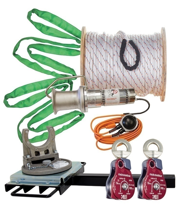 AB Chance CAPKIT Swivel Mount Capstan Hoist Truck Kit Columbia Safety