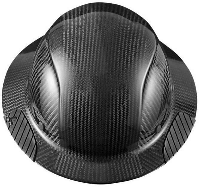 Lift Safety Dax Carbon Fiber Full Brim Hard Hat from Columbia Safety