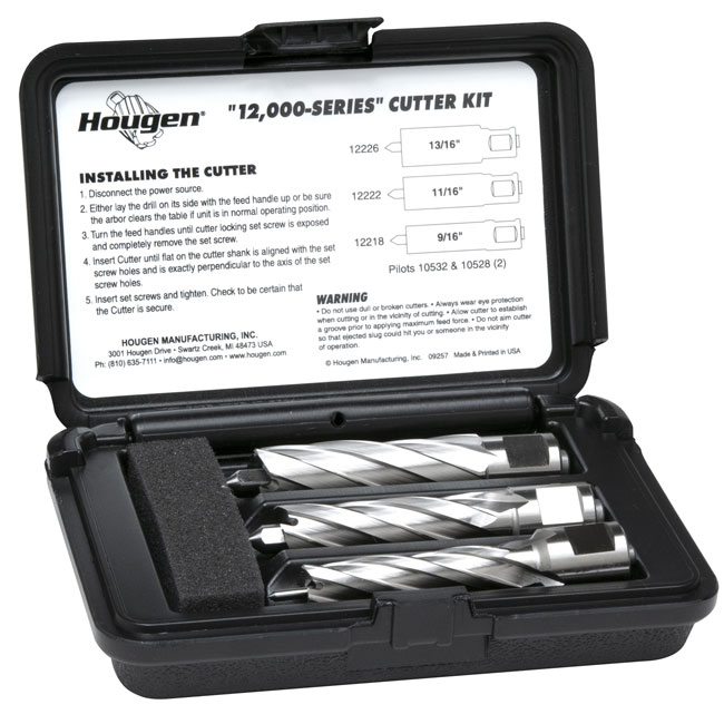 Hougen "12,000" Series Cutter Kit from Columbia Safety