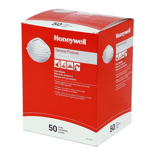 Honeywell Nuisance Particulate Disposable Dust Mask |RWS-54001 from Columbia Safety