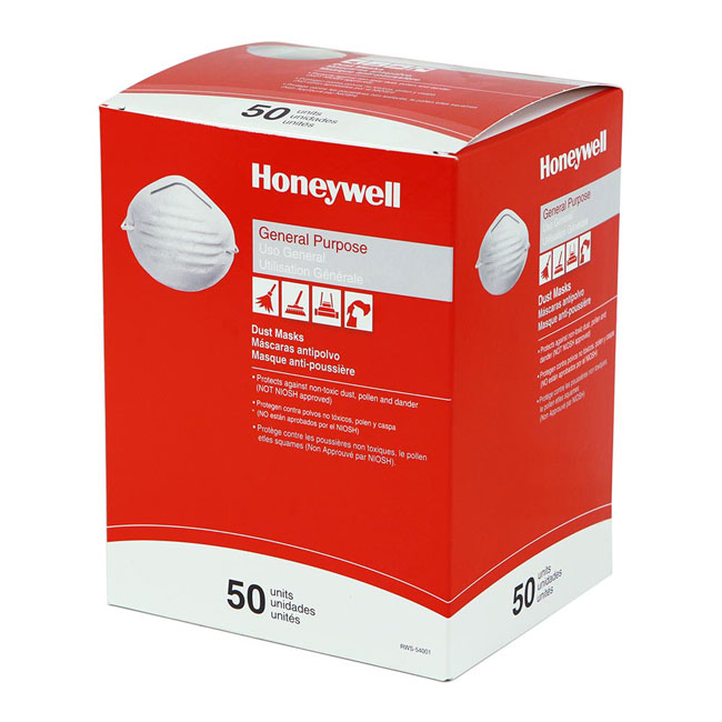 Honeywell Nuisance Particulate Disposable Dust Mask from Columbia Safety