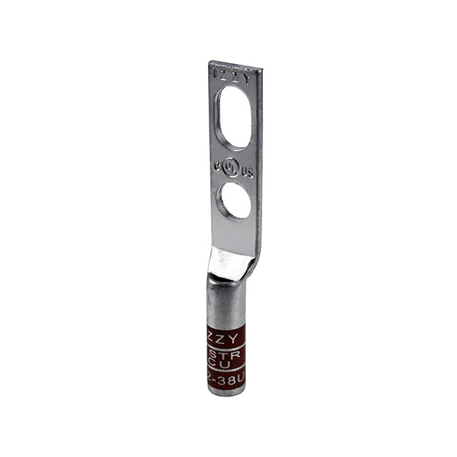 Izzy 2 Hole #2 Stranded Wire Lug (50 Pack) from Columbia Safety